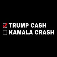 Trump Cash Vs Kamala Crash Funny Voting Humor Cooling Performance Crew T-Shirt