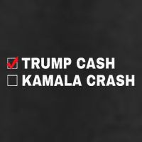 Trump Cash Vs Kamala Crash Funny Voting Humor Hat