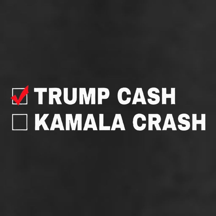 Trump Cash Vs Kamala Crash Funny Voting Humor Hat
