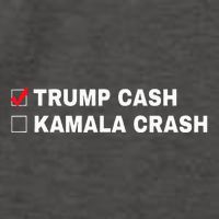 Trump Cash Vs Kamala Crash Funny Voting Humor Vector Backpack