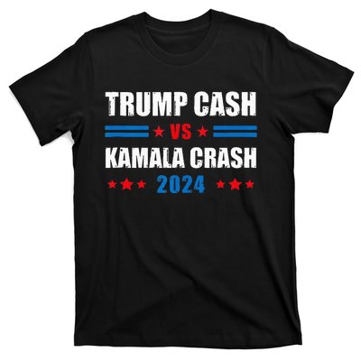 Trump Cash Vs Kamala Crash T-Shirt