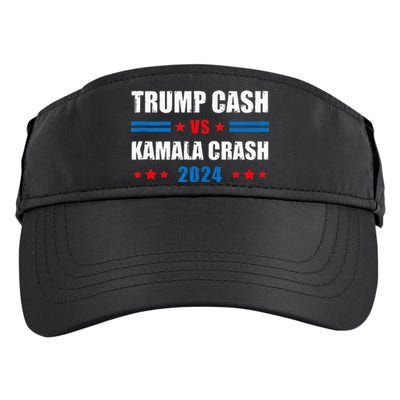 Trump Cash Vs Kamala Crash Adult Drive Performance Visor