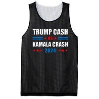 Trump Cash Vs Kamala Crash Mesh Reversible Basketball Jersey Tank