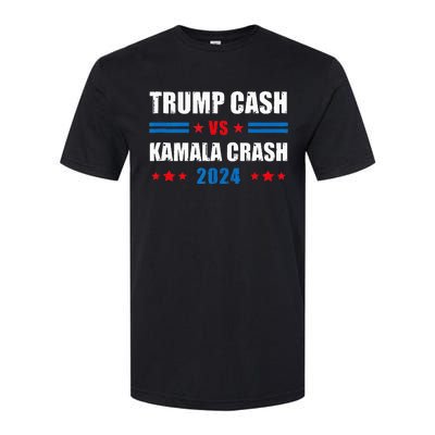 Trump Cash Vs Kamala Crash Softstyle CVC T-Shirt