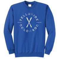 Telluride Co Vintage Graphic Skiing Great Gift Sweatshirt