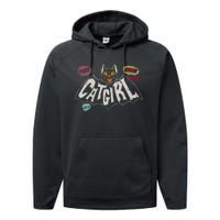 The Catgirl Vintage Performance Fleece Hoodie