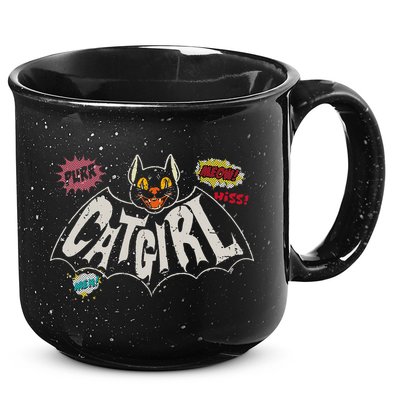 The Catgirl Vintage 15oz Campfire Ceramic Mug