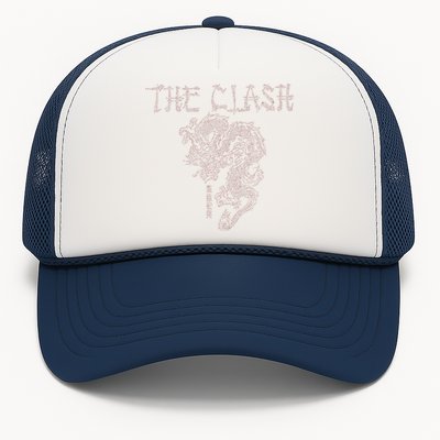 The C.L.A.S.H Vertical Chinese Dragon Trucker Hat