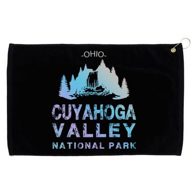 Treeline Cuyahoga Valley National Park Funny Gift Grommeted Golf Towel