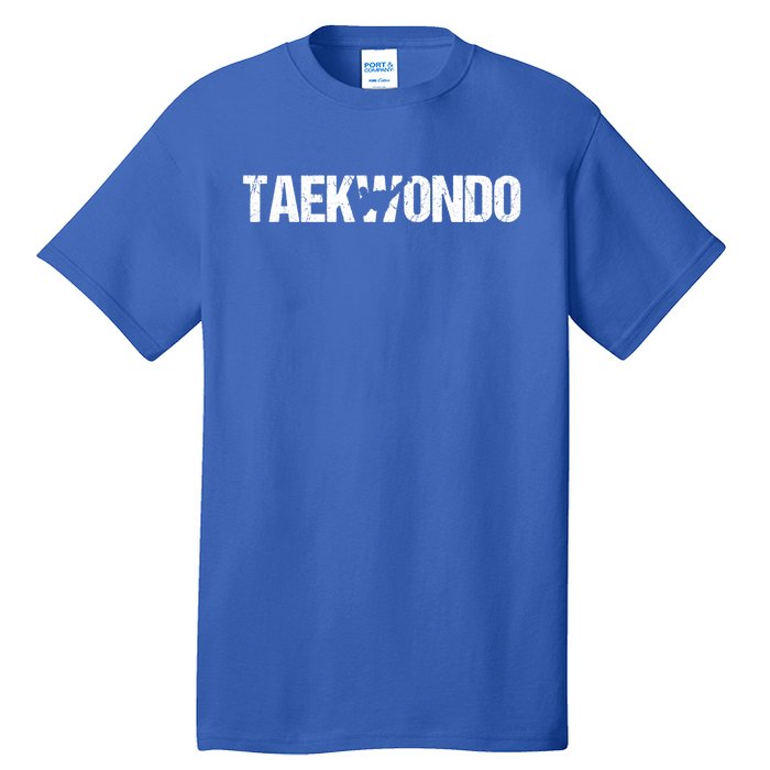 Taekwondo Cool Vintage Taekwondo Martial Arts Gift Cute Gift Tall T-Shirt