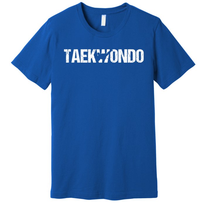 Taekwondo Cool Vintage Taekwondo Martial Arts Gift Cute Gift Premium T-Shirt