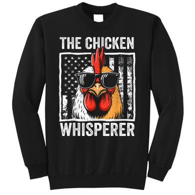 The Chicken Whisperer Farmer Animal Farm Funny Sweatshirt