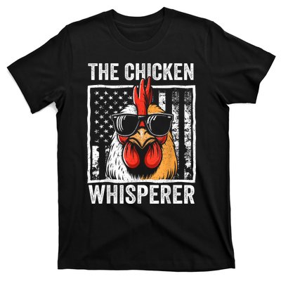 The Chicken Whisperer Farmer Animal Farm Funny T-Shirt