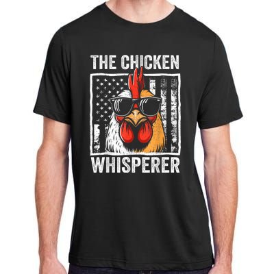 The Chicken Whisperer Farmer Animal Farm Funny Adult ChromaSoft Performance T-Shirt