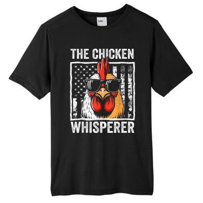 The Chicken Whisperer Farmer Animal Farm Funny Tall Fusion ChromaSoft Performance T-Shirt