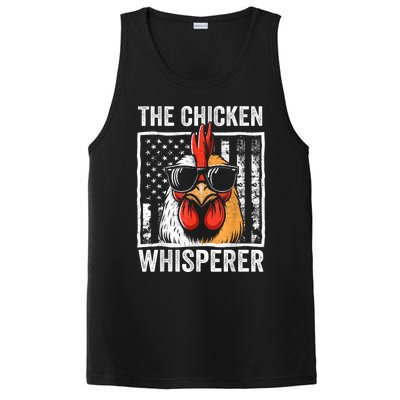 The Chicken Whisperer Farmer Animal Farm Funny PosiCharge Competitor Tank