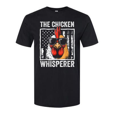 The Chicken Whisperer Farmer Animal Farm Funny Softstyle CVC T-Shirt