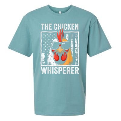 The Chicken Whisperer Farmer Animal Farm Funny Sueded Cloud Jersey T-Shirt