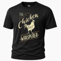 The Chicken Whisperer Funny Chicken Lover Farming Cooling Performance Crew T-Shirt