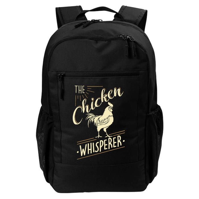 The Chicken Whisperer Funny Chicken Lover Farming Backpack