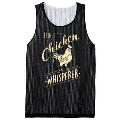 The Chicken Whisperer Funny Chicken Lover Farming Mesh Reversible Basketball Jersey Tank