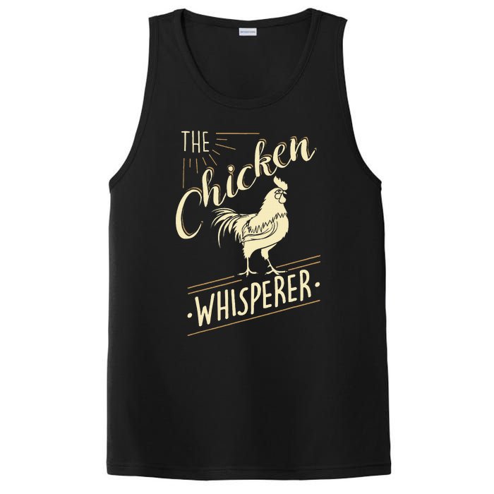 The Chicken Whisperer Funny Chicken Lover Farming PosiCharge Competitor Tank