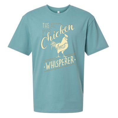 The Chicken Whisperer Funny Chicken Lover Farming Sueded Cloud Jersey T-Shirt