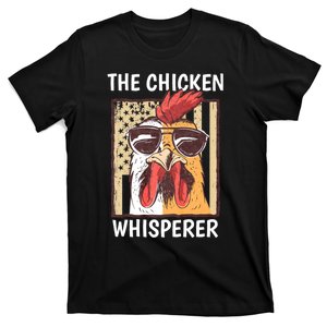 The Chicken Whisperer Farmer Animal Farm Funny T-Shirt