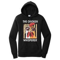 The Chicken Whisperer Farmer Animal Farm Funny Women's Pullover Hoodie