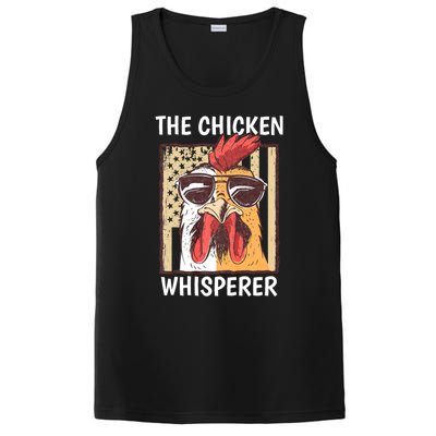 The Chicken Whisperer Farmer Animal Farm Funny PosiCharge Competitor Tank