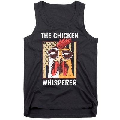 The Chicken Whisperer Farmer Animal Farm Funny Tank Top