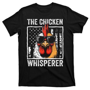 The Chicken Whisperer Farmer Animal Farm Funny T-Shirt