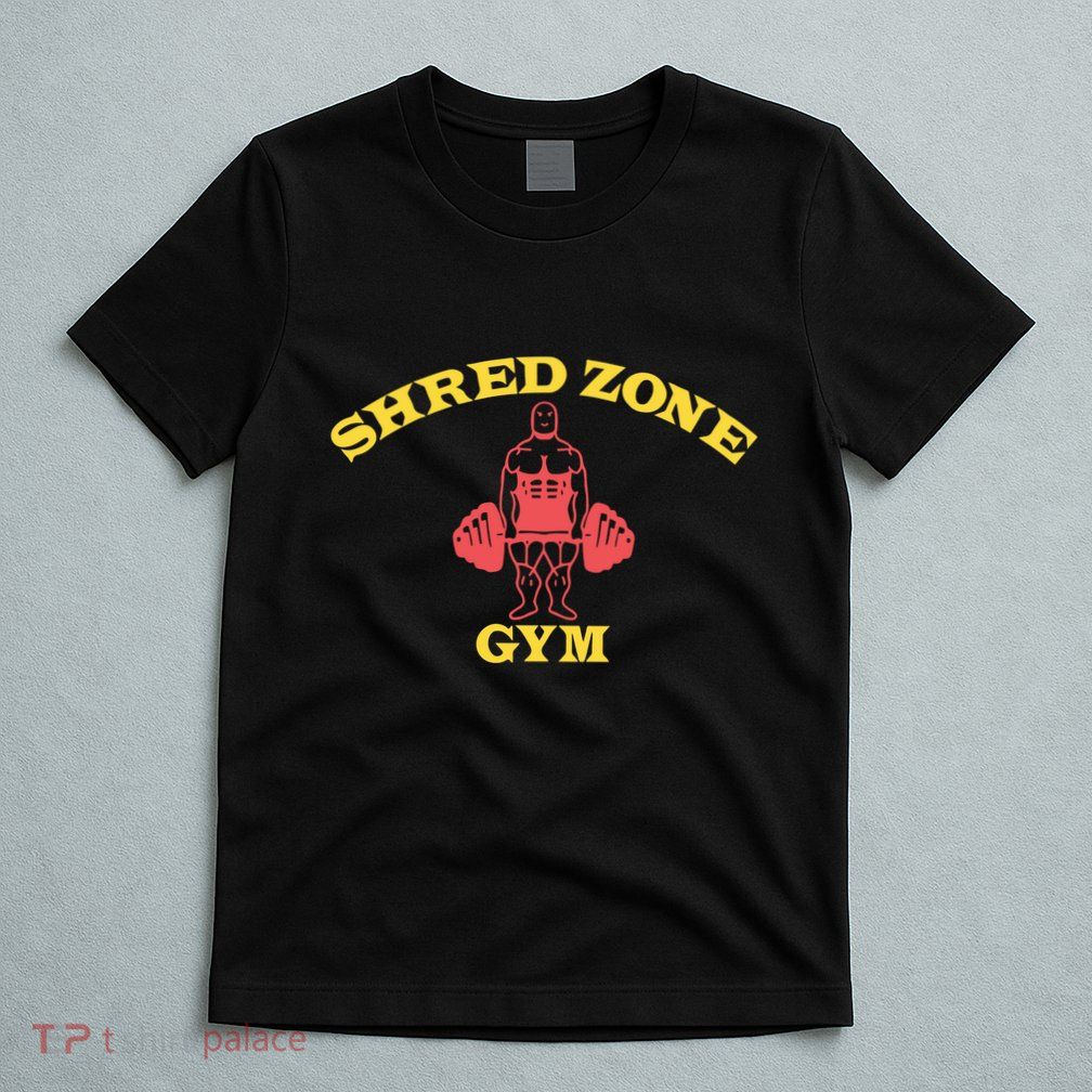 TimothéE Chalamet Wearing Shred Zone Gym T-Shirt