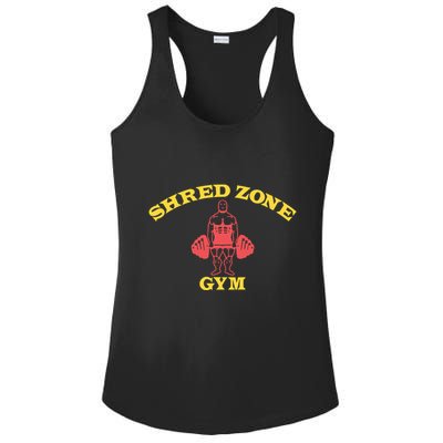 TimothéE Chalamet Wearing Shred Zone Gym Ladies PosiCharge Competitor Racerback Tank