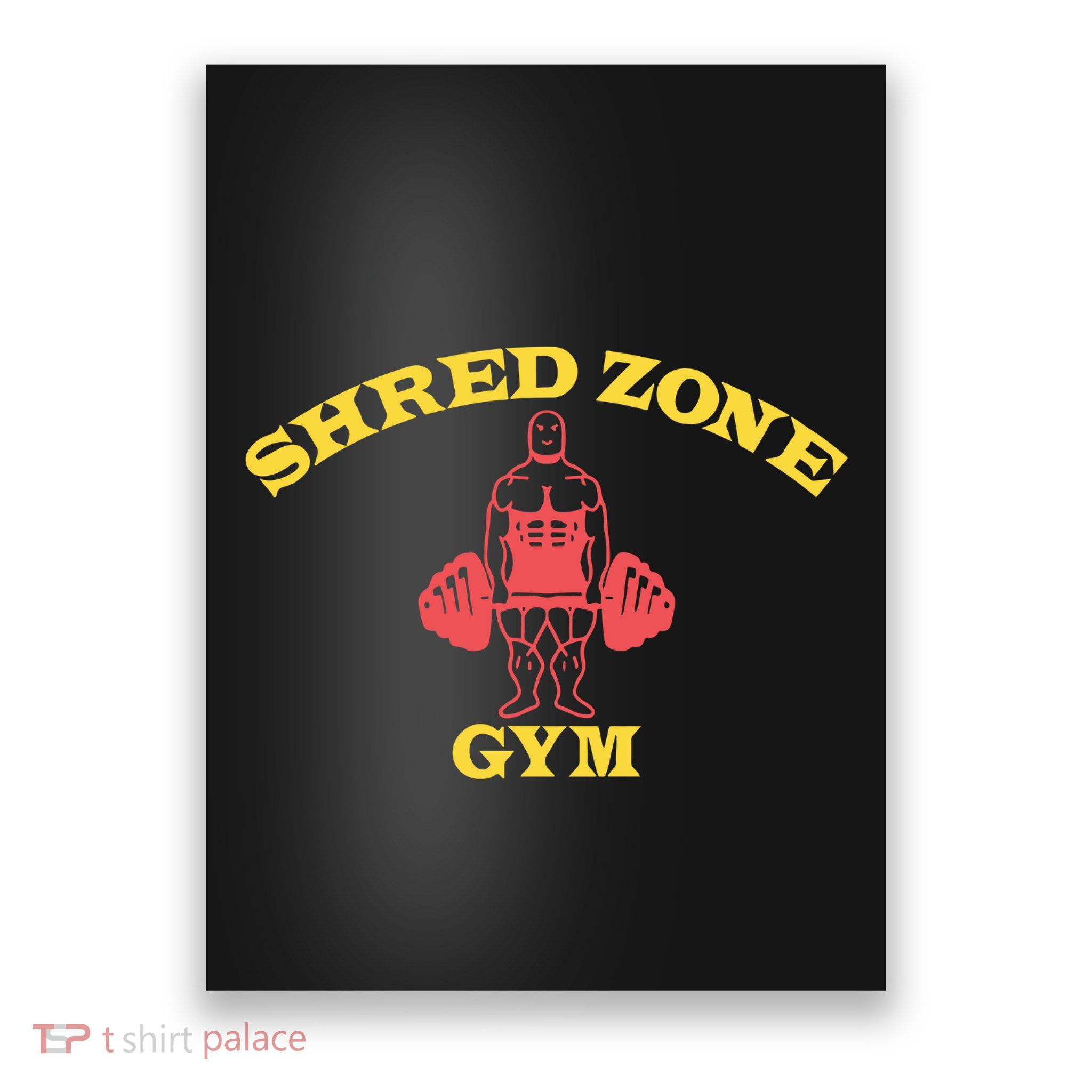 TimothéE Chalamet Wearing Shred Zone Gym Poster