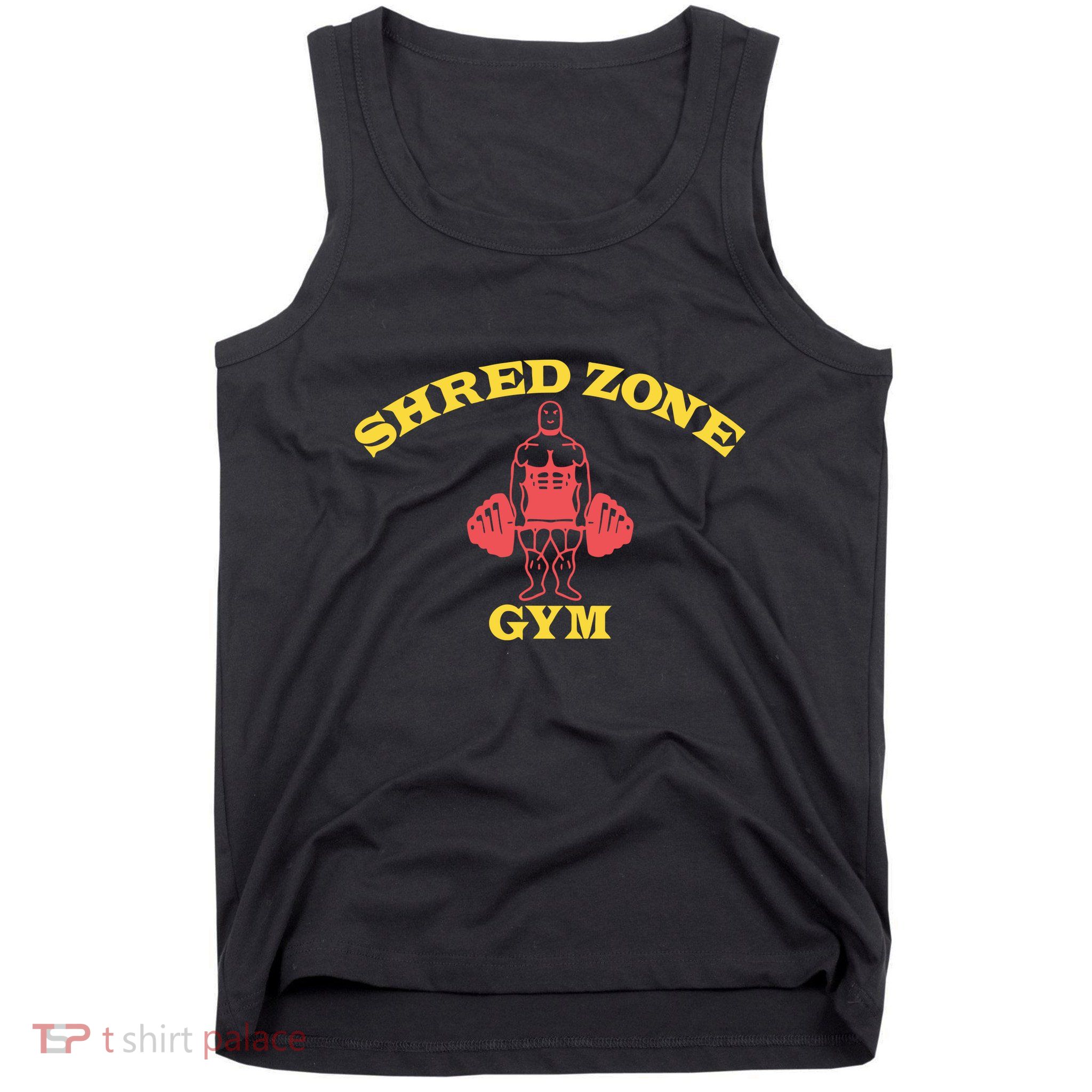 TimothéE Chalamet Wearing Shred Zone Gym Tank Top