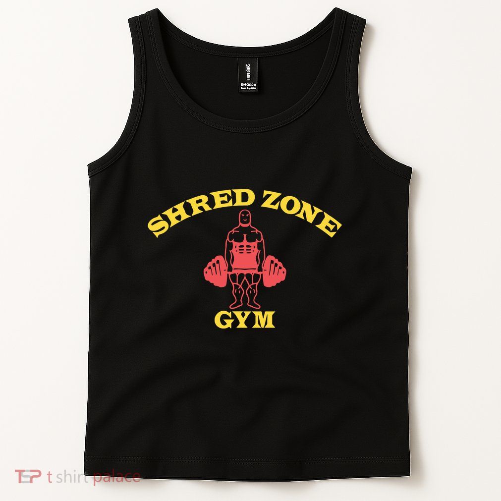 TimothéE Chalamet Wearing Shred Zone Gym Tank Top
