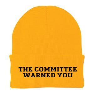 The Committee Warned You Knit Cap Winter Beanie