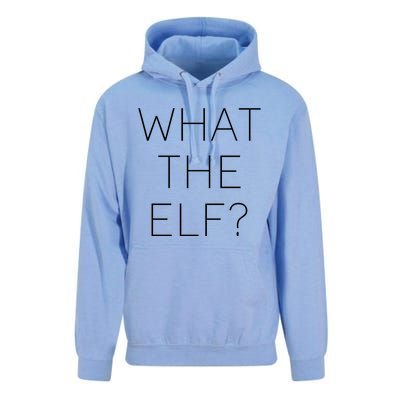 Trendy Christmas What The Elf Gift Unisex Surf Hoodie