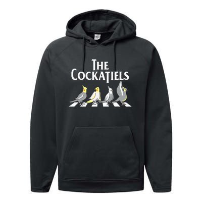 The Cockatiels Weiro Bird Quarrion Parrot Lover Performance Fleece Hoodie