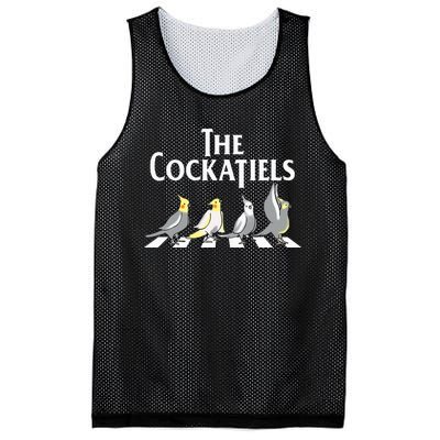 The Cockatiels Weiro Bird Quarrion Parrot Lover Mesh Reversible Basketball Jersey Tank