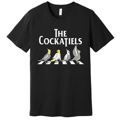 The Cockatiels Weiro Bird Quarrion Parrot Lover Premium T-Shirt