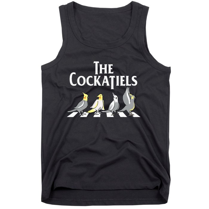 The Cockatiels Weiro Bird Quarrion Parrot Lover Tank Top