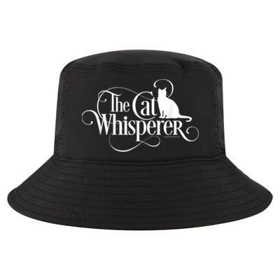 The Cat Whisperer Cat Lover Cool Comfort Performance Bucket Hat
