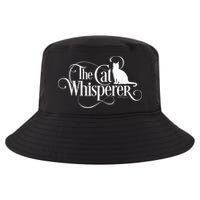 The Cat Whisperer Cat Lover Cool Comfort Performance Bucket Hat