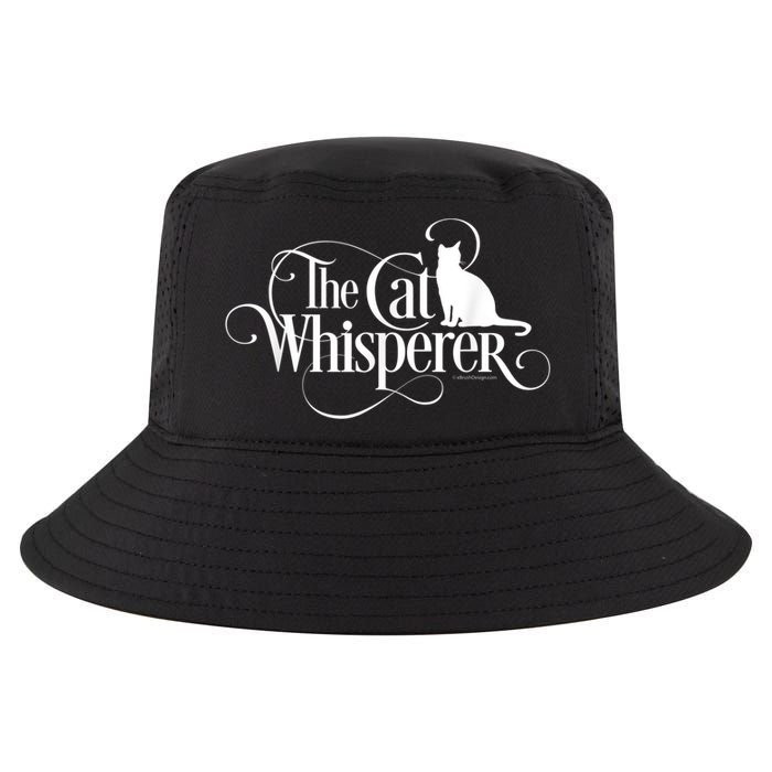 The Cat Whisperer Cat Lover Cool Comfort Performance Bucket Hat