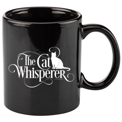 The Cat Whisperer Cat Lover 11oz C Handle Ceramic Mug