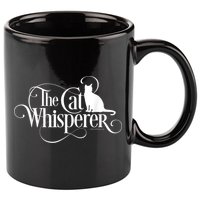 The Cat Whisperer Cat Lover 11oz C Handle Ceramic Mug
