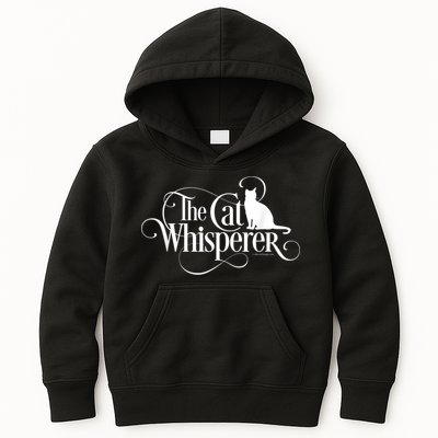 The Cat Whisperer Cat Lover Kids Hoodie