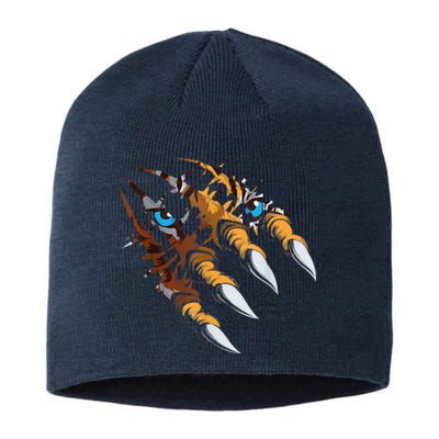 Tiger Claws Wildlife Zoologist Safari Zoo Lover Zookeeper Sustainable Beanie